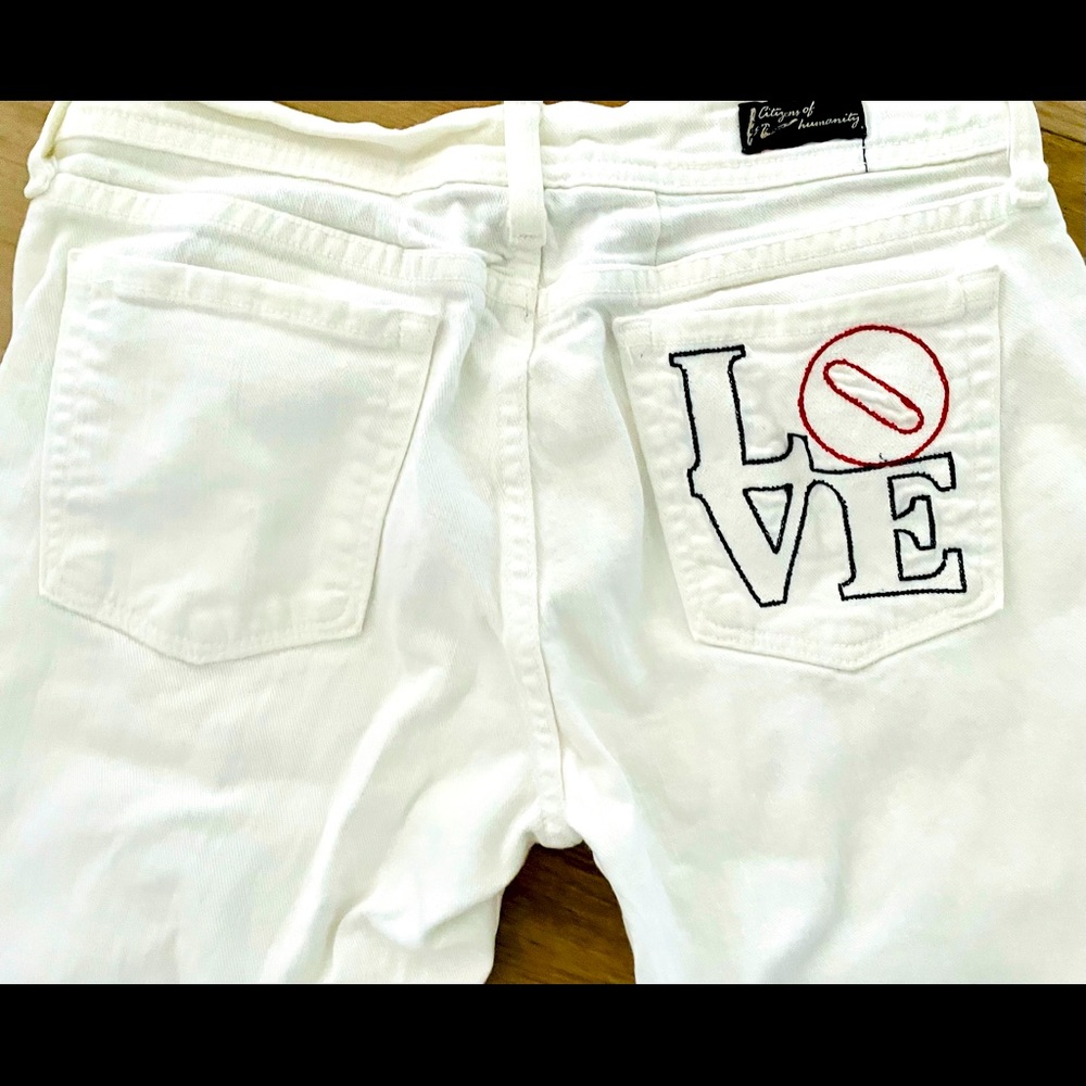 Citizens of Humanity White Denim Jeans